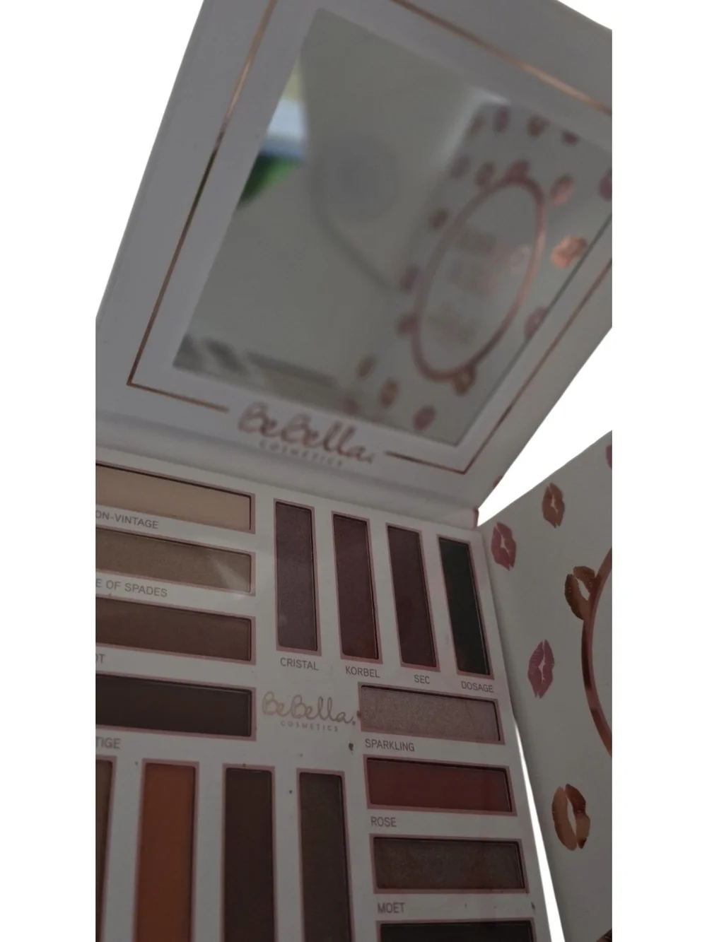 Champagne Kisses II Eyeshadow Palette - Pink & Gold Shades